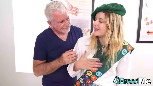 Dez Hansen Breeding - Older Man Impregnates Petite Teen in Office - veryfreeporn.com on systemporn.com