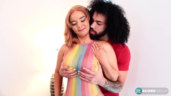 Busty Latina Teen 18+ Gets Her Hairy Pussy Fucked Deep And Hard With Crystal Chase And James Angel - upornia.com on systemporn.com