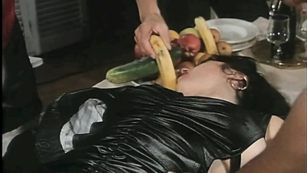 Vintage House of Perversion: Blonde & Brunette Babes Get Fucked in Every Room by Giant Cock - xxxfiles.com - Italy on systemporn.com