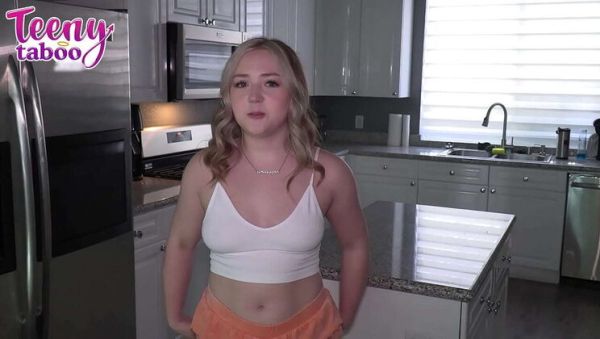 Babysitter Eva Nyx Blowjob & Creampie - Amateur Blonde Teen Fucks Boss - xxxfiles.com on systemporn.com