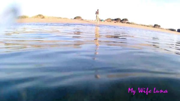 My Wife Luna Fucked Hard on Beach - Big Tits Amateur Outdoor Sex - xxxfiles.com - Italy on systemporn.com