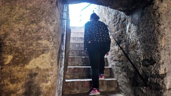 Mariaespino Submissive Blowjob in Cellar - BDSM Slave Used by Master - xxxfiles.com - France on systemporn.com