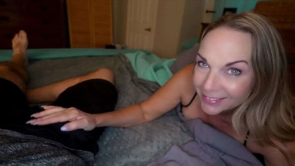 Kymber Leigh Blowjob & Riding Big Cock - MILF Step Mom Gagging on BWC POV - veryfreeporn.com on systemporn.com