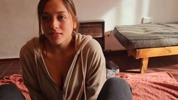 Step Sister Blowjob - Big Tit Latina Teen Gets Facial Cumshot - porntry.com on systemporn.com