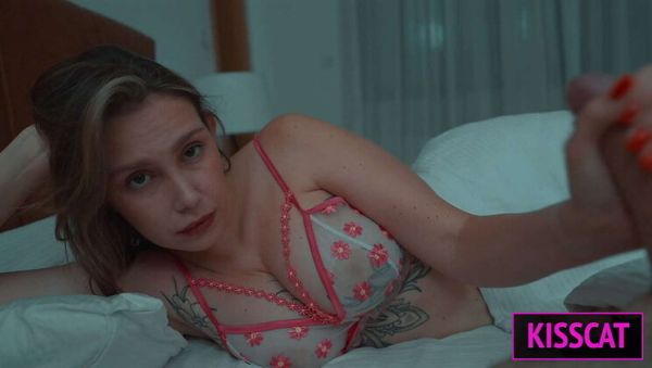 Step Mom Helps Virgin Step Son Cum in Shared Bed - Blowjob & Creampie with Busty MILF - veryfreeporn.com on systemporn.com