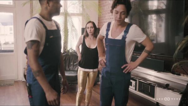 Double Penetration Teen: Ana B Takes Two Big Cocks in HD Threesome - veryfreeporn.com on systemporn.com