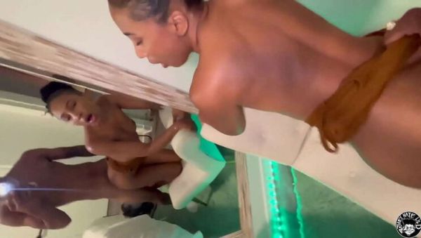 Ebony stepsis Olivia Jay takes hard BBC pounding from Lil D - rough anal & creampie - veryfreeporn.com on systemporn.com