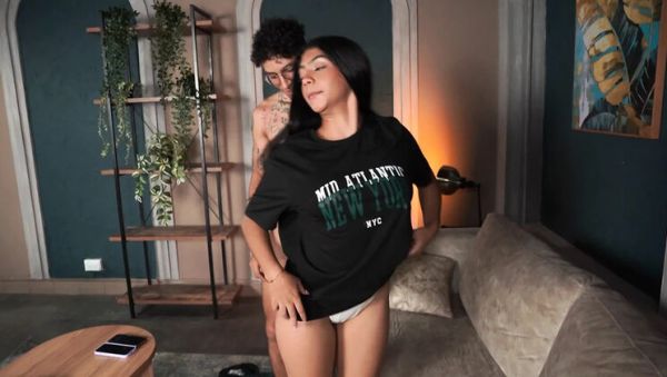 Skinny Stepsister Surprised By Stepbrother's Cock - Petite Teen Wants More - porntry.com - Spain - Colombia on systemporn.com