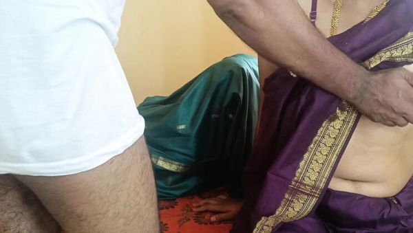 Hot Indian Housewife Threesome Roleplay - Maid & Secretary 4K Porn - xxxfiles.com - India on systemporn.com