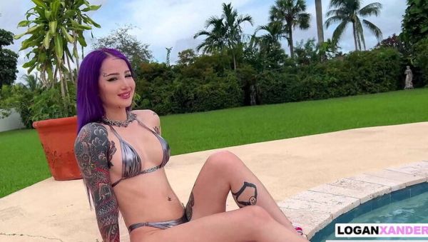 Tatted Stepsister Valerica Steele Squirts Hard for Stepbrother's Big Cock - Rough POV Sex - veryfreeporn.com on systemporn.com