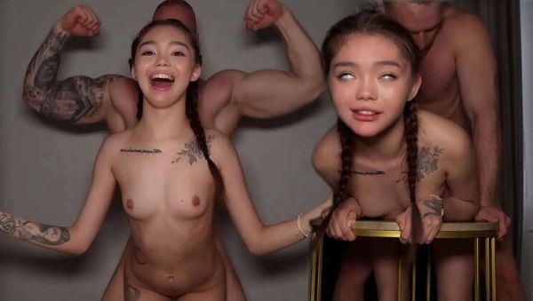 Asian Teen Slut Takes Big Cock Doggystyle - Rough Standing Sex & Cum In Mouth - veryfreeporn.com on systemporn.com