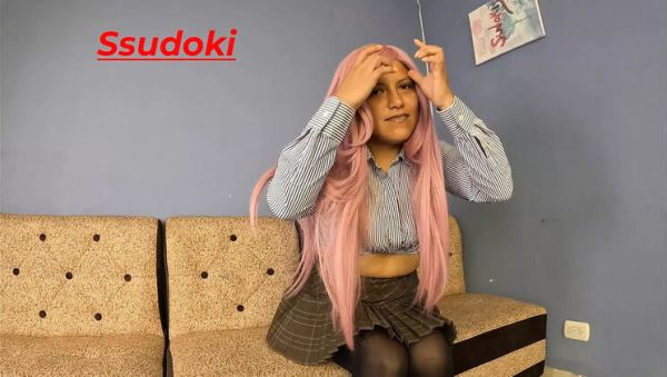 My Neighbor Cosplays My Favorite Character - Pink Hair Peruvian MILF with Big Ass Gets Creampie Fuck - xxxfiles.com - Peru on systemporn.com