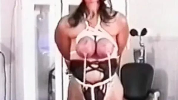 Big Tits MILF Bound and Gagged by Rick Savage - Vintage Domination - veryfreeporn.com - Britain on systemporn.com