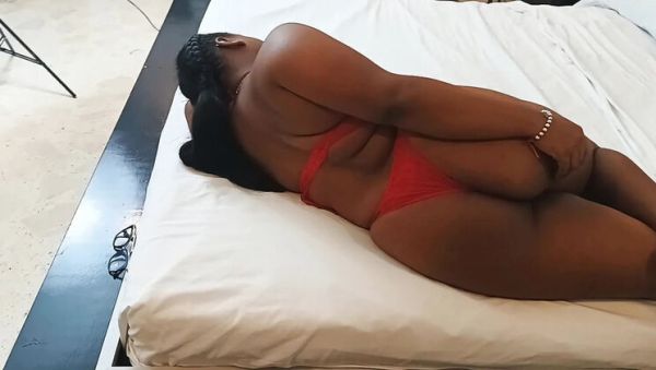 Ebony BBW roommate caught touching himself - Doggy style, deep throat and cum on face with big ass amateur - veryfreeporn.com - Brazil - Colombia on systemporn.com