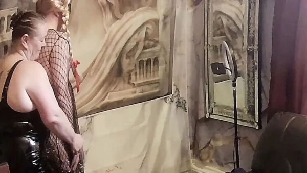 Part 2: Mature BBW Dominatrix Satana Humiliates Sissy Slave Andrew in Dungeon - Femdom BDSM - xxxfiles.com - Britain on systemporn.com