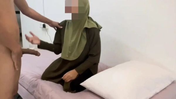 Cheating Wife Fucked by Co-Workers - Amateur Indonesian Hijab Milf Doggy Style & Blowjob - porntry.com - Malaysia - Indonesia on systemporn.com