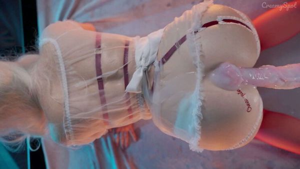 Amateur Creamy Spot Rough Dildo Filling Makes Her Scream - Tight Pussy Cum Flood - veryfreeporn.com on systemporn.com