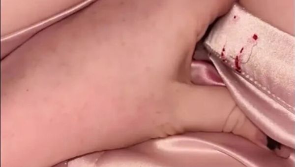 Pepper's Big Tits Desperate Pee in Bed - Squirting Orgasm & Wetting Herself - porntry.com - Britain on systemporn.com
