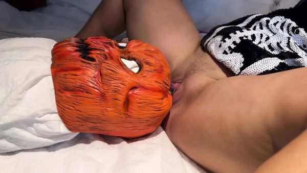 Hot Blonde Nesty Fucks a Living Pumpkin - Blowjob & Creampie Sex in 4K - xxxfiles.com - Britain - Hungary on systemporn.com