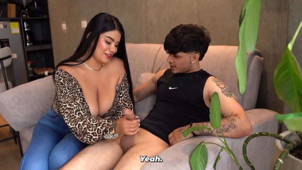 Big Tits Brunette Step Sister Catches Brother Sniffing Panties Then Fucks Him Hard - porntry.com - Usa - Spain - Colombia on systemporn.com