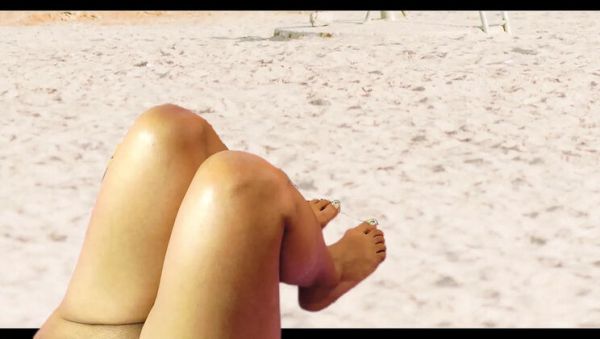 Hot Beach Voyeur Public Sex with Adamandeve - Big Natural Tits Outdoor Handjob & Footjob - xxxfiles.com - Colombia on systemporn.com