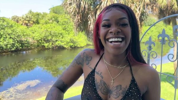 Harmony Barz Fucks Her White Neighbor - Amateur Interracial POV with Blowjob & Cum Swallowing - xxxfiles.com on systemporn.com