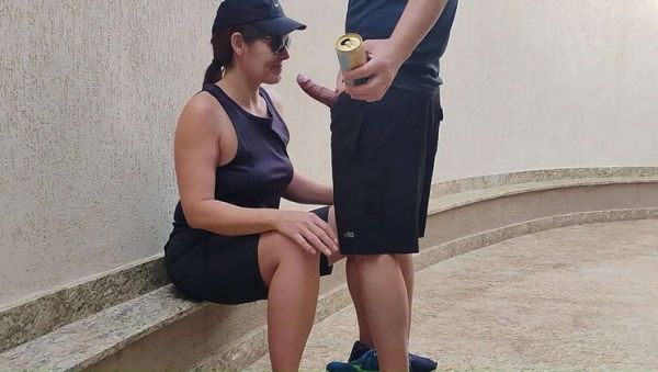 Muscular Dyke Loses Bet, Forced to Suck Dick and Give Up Pussy For First Time - Outdoor Humiliation - veryfreeporn.com - Brazil on systemporn.com