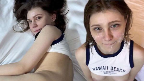 Amateur Teen Neighbor Gets Rough Doggystyle & Missionary - Petite Pussy Stretched by Big Cock - veryfreeporn.com on systemporn.com