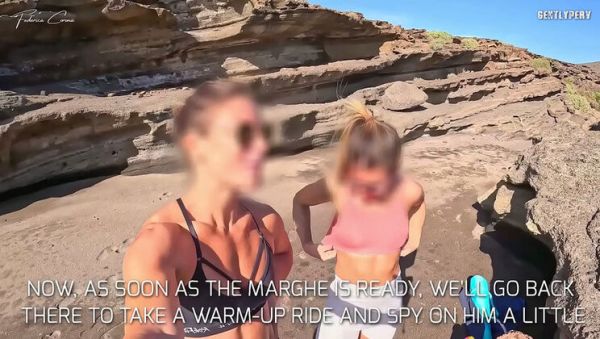 Two Fit Girls on Beach See My Big Uncut Cock - Outdoor Public Flashing with Big Booty Babes - veryfreeporn.com - Italy on systemporn.com