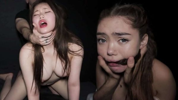 Asian Teens Take Big Dicks - Rough Threesome with Japanese Amateur Girls - veryfreeporn.com - Japan on systemporn.com