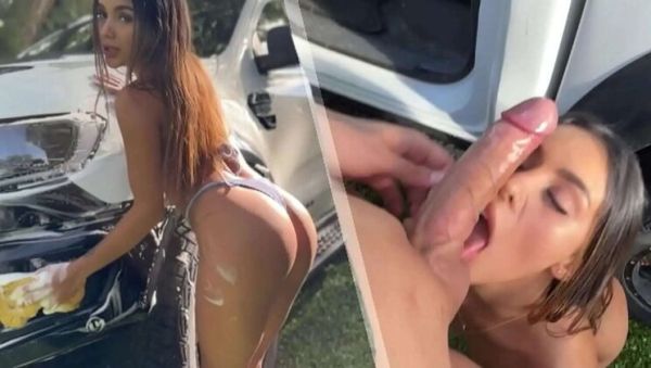 Car Wash Girl Gets Fussy By Client - Petite Latina With Big Booty POV - veryfreeporn.com on systemporn.com