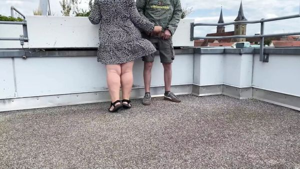 Mature MILF Handjob Makes Me Cum on Her Big Ass Outdoor - porntry.com - Ukraine on systemporn.com
