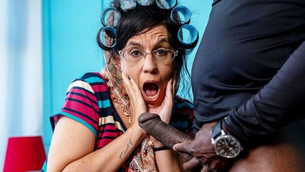 Fat Belly Mature Gets All Holes Destroyed by a Big Black Cock - xxxfiles.com - Portugal on systemporn.com