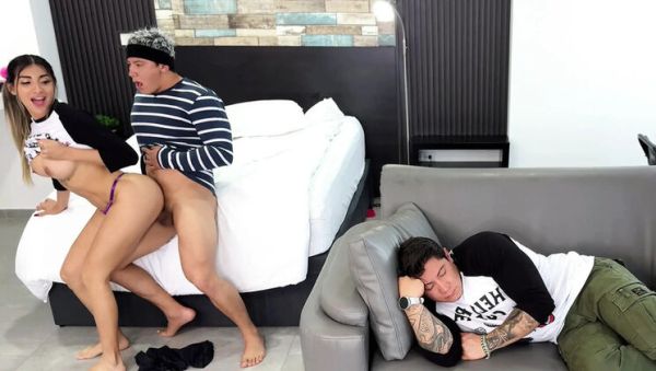 Busty Cheater Lets Brother-in-Law Fuck Her After Sex with Boyfriend on Couch - xxxfiles.com on systemporn.com
