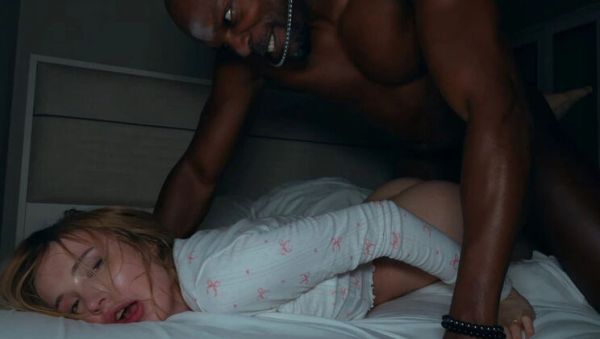 Polly Yangs Gets Her Tight Teen Pussy Fucked Hard by a Big Black Cock at Night - veryfreeporn.com - Britain on systemporn.com