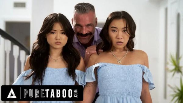 Hot Asian Stepsisters Lulu Chu & Kimmy Kimm Fuck Stepdad Lookalike - Hardcore Threesome - veryfreeporn.com on systemporn.com