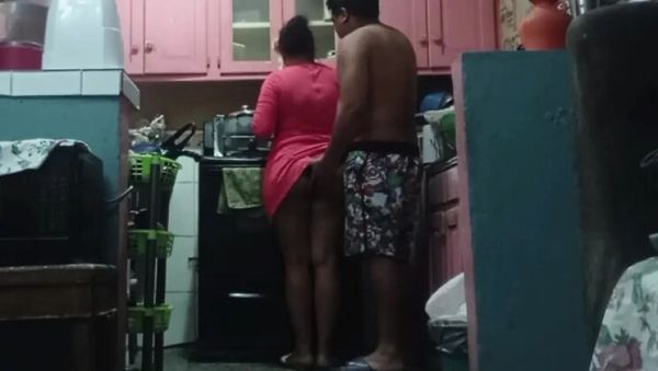 Big Ass MILF Doggy Style Fuck in Kitchen - Homemade Desi Mom Sex - xxxfiles.com on systemporn.com