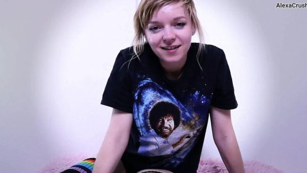 AlexaCrush Caught Masturbating and Made to Cum in Her Pussy - Petite Blonde Solo Dildo Riding - xxxfiles.com - Britain - Usa on systemporn.com