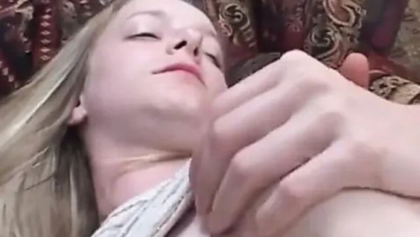 Horny Blonde Kandi Hart Gets Her Tight Pussy Filled By A Hard Pole - xxxfiles.com - Britain on systemporn.com
