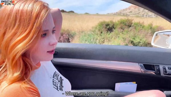 Sweetie Fox deep throat blowjob in car with doggy style fuck at rest stop - xxxfiles.com - Russia on systemporn.com
