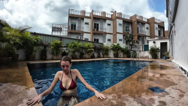 Skinny Brunette British Girl Nude Swimming Pool Sex with Huge Dick - xxxfiles.com - Britain - Japan on systemporn.com