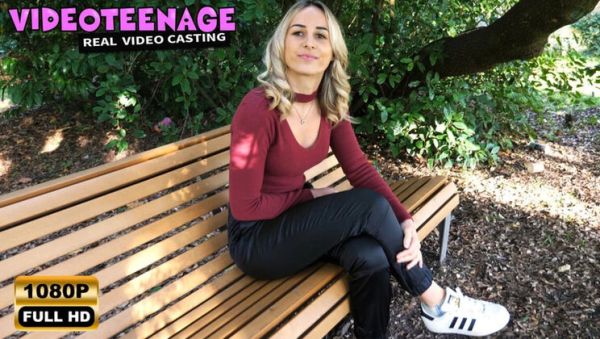 18 Year Old Blonde Teen Does French Casting - Fingering & Doggy Style with Big Ass - xxxfiles.com on systemporn.com