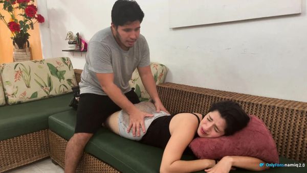 Neighbor Accident! Big Booty Latina MILF Gets First Aid & Rough Sex After Squirting - veryfreeporn.com - Spain - Colombia on systemporn.com
