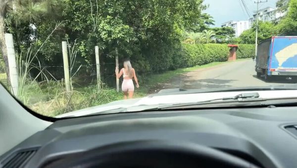Colombian teen gets stranger's car blowjob after street workout - amateur POV sex in public - xxxfiles.com on systemporn.com