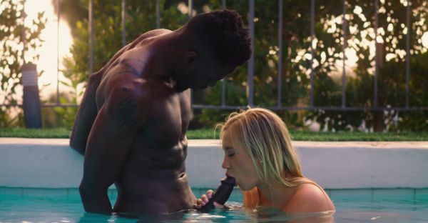 Blowjobs & Big Black Cocks: Bailey Brooke Gets Fucked Outdoors - alphaporno.com on systemporn.com