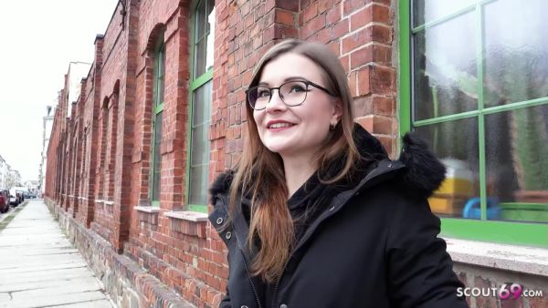 Tiny Emily - German Small Glasses Student 18+ Pick Up And Talk To Casting Fuck - videohdzog.com - Germany on systemporn.com