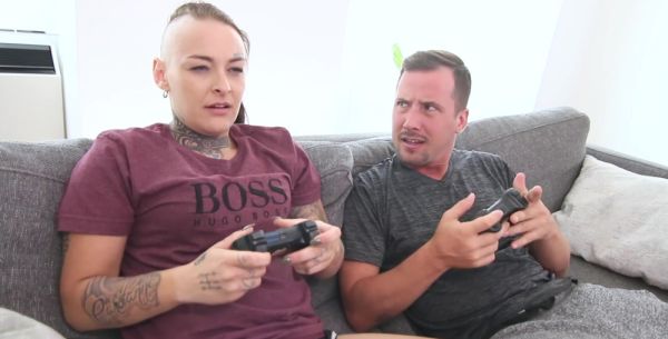 Tess X's t*** titties bounce as Jessy Jones pounds her doggy style - alphaporno.com on systemporn.com
