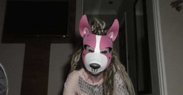 Tattooed hottie in a mask, sucking cock on camera - alphaporno.com on systemporn.com
