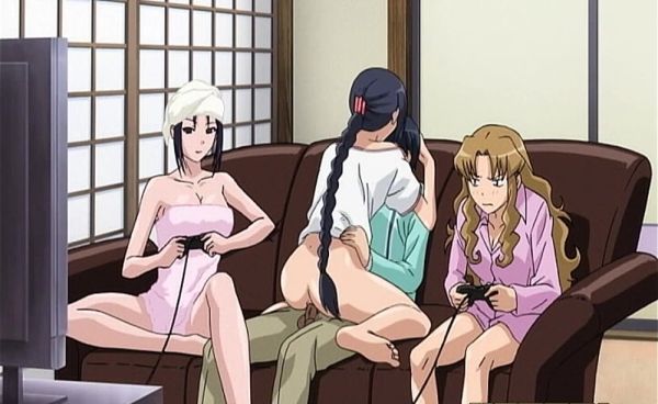 Brunette babe's big juggs jiggle in steamy anime compilations - alphaporno.com on systemporn.com