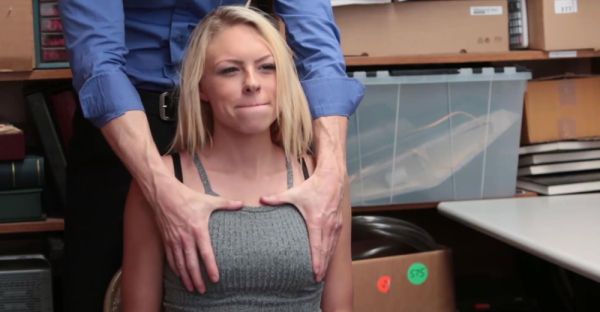 Zoey and Ryan's steamy encounter in a seedy store - alphaporno.com on systemporn.com